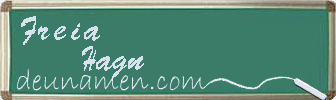 Freia Hagn Visitenkarte